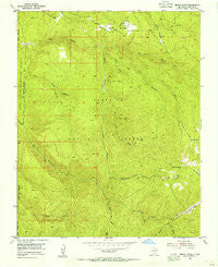 Sierra Mosca New Mexico Historical topographic map, 1:24000 scale, 7.5 X 7.5 Minute, Year 1953