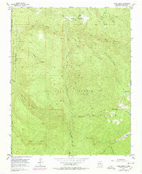Sierra Mosca New Mexico Historical topographic map, 1:24000 scale, 7.5 X 7.5 Minute, Year 1953