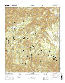 Sign Camp Mountain New Mexico Current topographic map, 1:24000 scale, 7.5 X 7.5 Minute, Year 2017