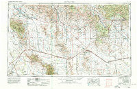 Silver City New Mexico Historical topographic map, 1:250000 scale, 1 X 2 Degree, Year 1954
