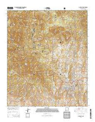 Silver City New Mexico Historical topographic map, 1:24000 scale, 7.5 X 7.5 Minute, Year 2013
