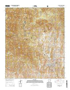 Silver City New Mexico Historical topographic map, 1:24000 scale, 7.5 X 7.5 Minute, Year 2013