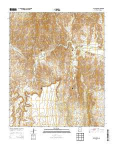Silver Creek New Mexico Historical topographic map, 1:24000 scale, 7.5 X 7.5 Minute, Year 2013