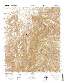 Skeleton Canyon New Mexico Historical topographic map, 1:24000 scale, 7.5 X 7.5 Minute, Year 2013