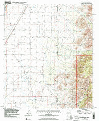 Skull Canyon New Mexico Historical topographic map, 1:24000 scale, 7.5 X 7.5 Minute, Year 1996