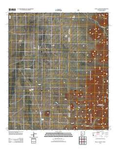 Skull Canyon New Mexico Historical topographic map, 1:24000 scale, 7.5 X 7.5 Minute, Year 2012