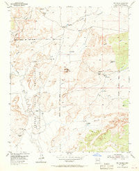 Sky Village New Mexico Historical topographic map, 1:24000 scale, 7.5 X 7.5 Minute, Year 1954