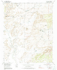 Sky Village New Mexico Historical topographic map, 1:24000 scale, 7.5 X 7.5 Minute, Year 1954