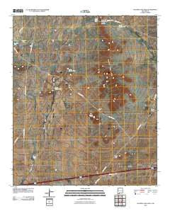 Sleeping Lady Hills New Mexico Historical topographic map, 1:24000 scale, 7.5 X 7.5 Minute, Year 2010