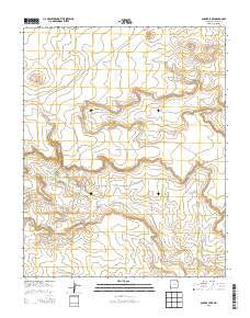 Snyder Lake New Mexico Historical topographic map, 1:24000 scale, 7.5 X 7.5 Minute, Year 2013