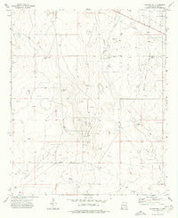 Soldier Hill New Mexico Historical topographic map, 1:24000 scale, 7.5 X 7.5 Minute, Year 1973
