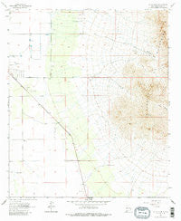 South Peak New Mexico Historical topographic map, 1:24000 scale, 7.5 X 7.5 Minute, Year 1965