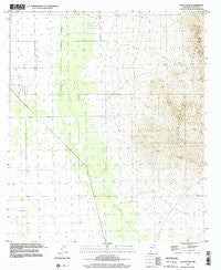 South Peak New Mexico Historical topographic map, 1:24000 scale, 7.5 X 7.5 Minute, Year 1996