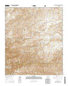 South Taylor Tank New Mexico Historical topographic map, 1:24000 scale, 7.5 X 7.5 Minute, Year 2013