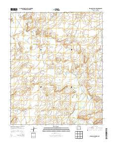 Standing Rock NW New Mexico Historical topographic map, 1:24000 scale, 7.5 X 7.5 Minute, Year 2013