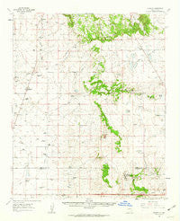 Stanley New Mexico Historical topographic map, 1:62500 scale, 15 X 15 Minute, Year 1960