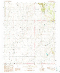 Stanley New Mexico Historical topographic map, 1:24000 scale, 7.5 X 7.5 Minute, Year 1990