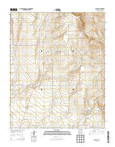 Stanley New Mexico Historical topographic map, 1:24000 scale, 7.5 X 7.5 Minute, Year 2013
