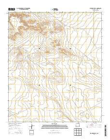 Stockard Well New Mexico Historical topographic map, 1:24000 scale, 7.5 X 7.5 Minute, Year 2013