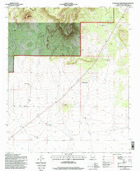 Sugarloaf Mountain New Mexico Historical topographic map, 1:24000 scale, 7.5 X 7.5 Minute, Year 1995