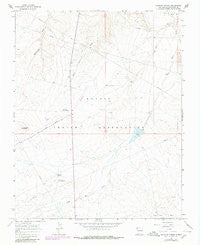 Sulphur Spring New Mexico Historical topographic map, 1:24000 scale, 7.5 X 7.5 Minute, Year 1966
