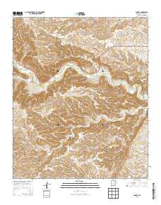Sunset New Mexico Current topographic map, 1:24000 scale, 7.5 X 7.5 Minute, Year 2013