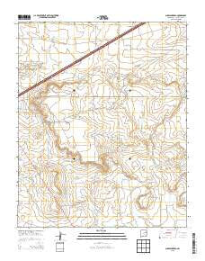 Sunshine Mesa New Mexico Historical topographic map, 1:24000 scale, 7.5 X 7.5 Minute, Year 2013