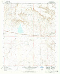 Taiban New Mexico Historical topographic map, 1:24000 scale, 7.5 X 7.5 Minute, Year 1968