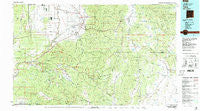 Taos New Mexico Historical topographic map, 1:100000 scale, 30 X 60 Minute, Year 1983