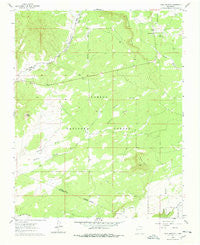 Taos Junction New Mexico Historical topographic map, 1:24000 scale, 7.5 X 7.5 Minute, Year 1960