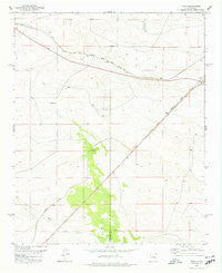 Tejon New Mexico Historical topographic map, 1:24000 scale, 7.5 X 7.5 Minute, Year 1978