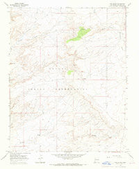 The Pillar New Mexico Historical topographic map, 1:24000 scale, 7.5 X 7.5 Minute, Year 1966