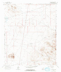 The Saltys New Mexico Historical topographic map, 1:24000 scale, 7.5 X 7.5 Minute, Year 1964