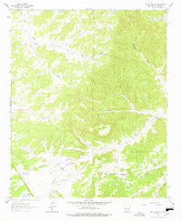 Third Canyon New Mexico Historical topographic map, 1:24000 scale, 7.5 X 7.5 Minute, Year 1964