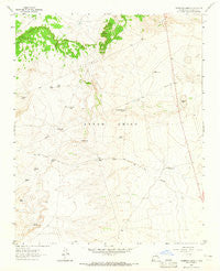 Thompson Ranch New Mexico Historical topographic map, 1:24000 scale, 7.5 X 7.5 Minute, Year 1963