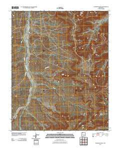 Thompson Mesa New Mexico Historical topographic map, 1:24000 scale, 7.5 X 7.5 Minute, Year 2010