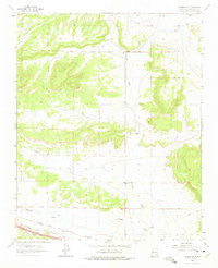 Thoreau New Mexico Historical topographic map, 1:24000 scale, 7.5 X 7.5 Minute, Year 1963