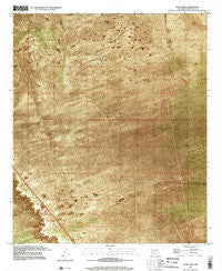 Thorn Well New Mexico Historical topographic map, 1:24000 scale, 7.5 X 7.5 Minute, Year 1996