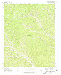 Tin Pan Canyon New Mexico Historical topographic map, 1:24000 scale, 7.5 X 7.5 Minute, Year 1971