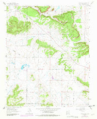 Togeye Lake New Mexico Historical topographic map, 1:24000 scale, 7.5 X 7.5 Minute, Year 1963