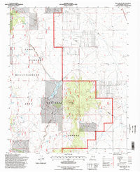 Tres Orejas New Mexico Historical topographic map, 1:24000 scale, 7.5 X 7.5 Minute, Year 1995