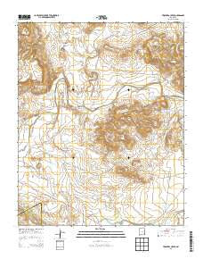 Trinchera Creek New Mexico Historical topographic map, 1:24000 scale, 7.5 X 7.5 Minute, Year 2013
