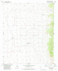 Trinity Site New Mexico Historical topographic map, 1:24000 scale, 7.5 X 7.5 Minute, Year 1981