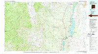 Truth or Consequences New Mexico Historical topographic map, 1:100000 scale, 30 X 60 Minute, Year 1979