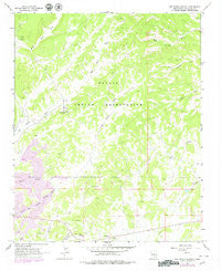 Tse Bonita School New Mexico Historical topographic map, 1:24000 scale, 7.5 X 7.5 Minute, Year 1963