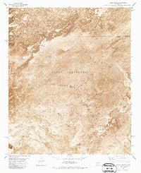 Tucson Spring New Mexico Historical topographic map, 1:24000 scale, 7.5 X 7.5 Minute, Year 1982