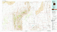 Tularosa New Mexico Historical topographic map, 1:100000 scale, 30 X 60 Minute, Year 1981