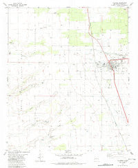Tularosa New Mexico Historical topographic map, 1:24000 scale, 7.5 X 7.5 Minute, Year 1982