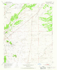 Turquoise Hill New Mexico Historical topographic map, 1:24000 scale, 7.5 X 7.5 Minute, Year 1952