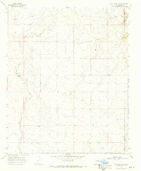 Twin Mesa NW New Mexico Historical topographic map, 1:24000 scale, 7.5 X 7.5 Minute, Year 1968